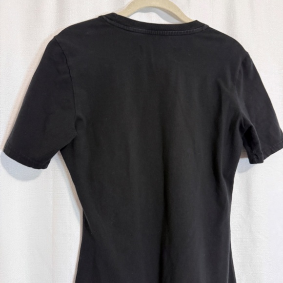 Adidas X Her Black and White Floral Tee Dress Size Medium - Picture 6 of 10